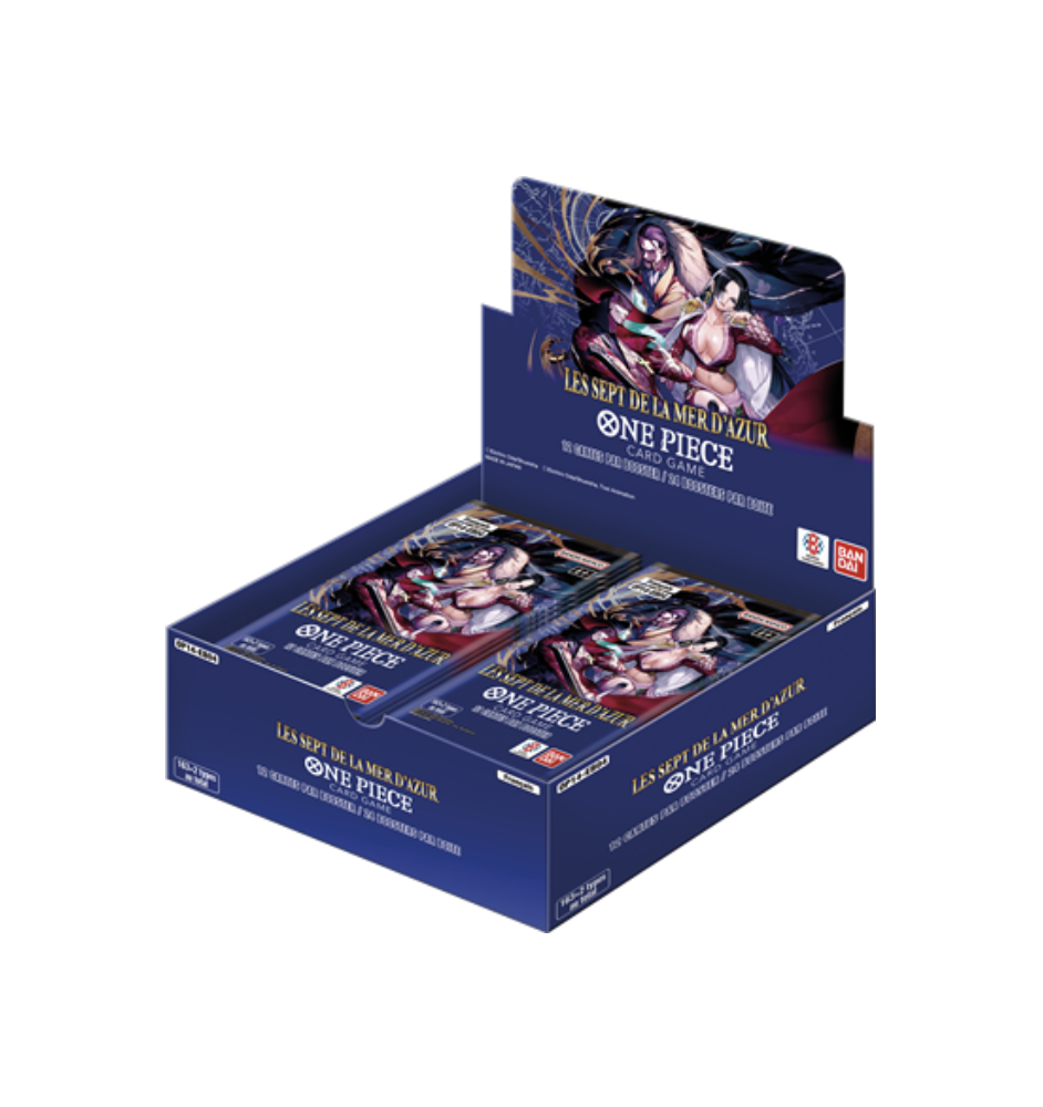 Display One Piece OP14 Les Sept De La Mer d'Azur