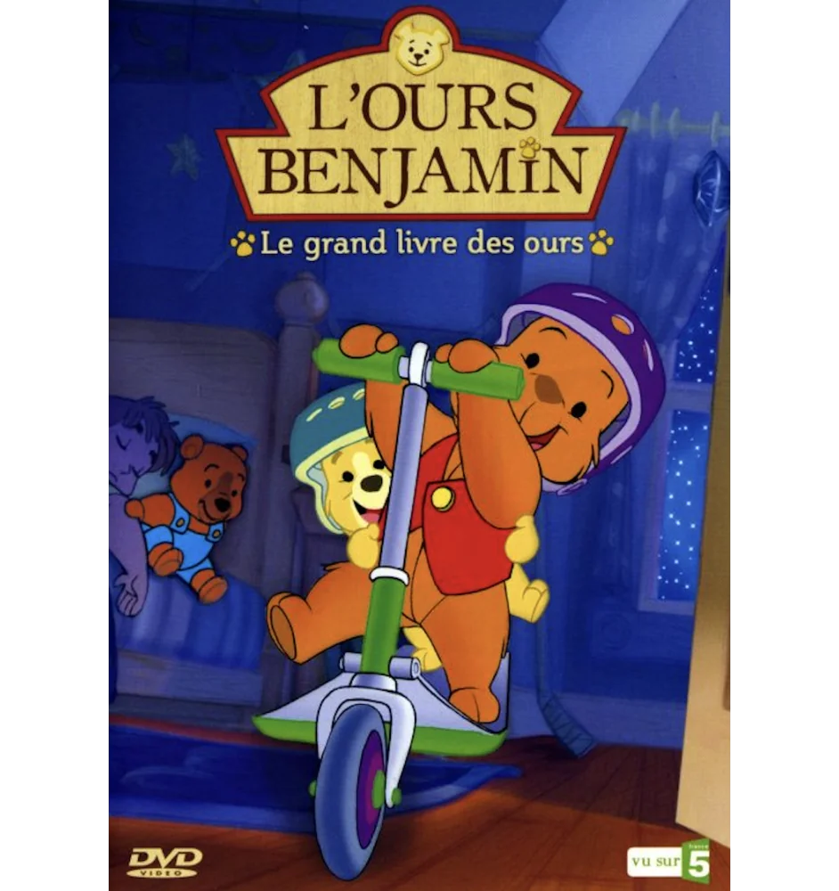 DVD L'ours Benjamin Le Grand Livre Des Ours
