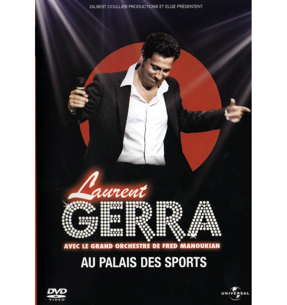 DVD Laurent Gerra Au Palais Des Sports