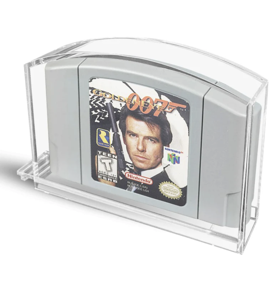Protection Acrylique Case Pour Cartouches Jeux Nintendo 64 N64