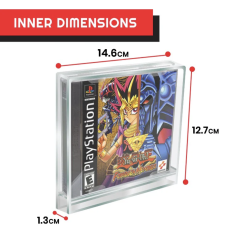 Protection Acrylique Case Pour Jeux PS1 Jap / CD / Néogéo