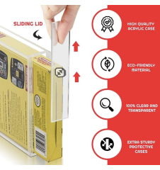 Protection Acrylique Case Pour Jeux Nintendo Nes