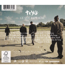 CD Tryo Ce Que l'On Seme