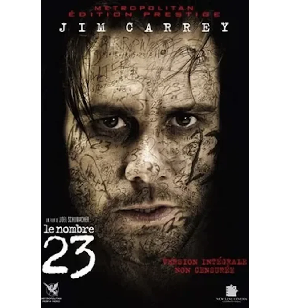 DVD Le Nombre 23 Version Intégrale Non-Censurée