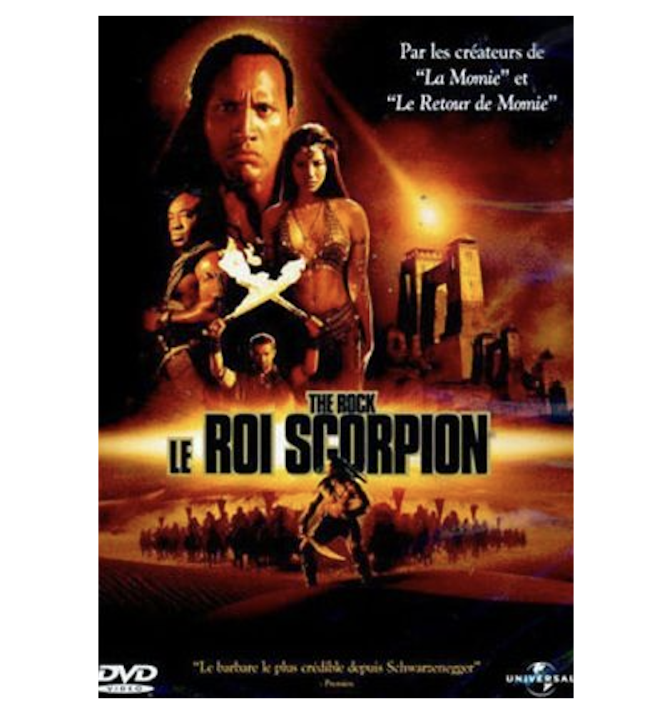 DVD Le Roi Scorpion
