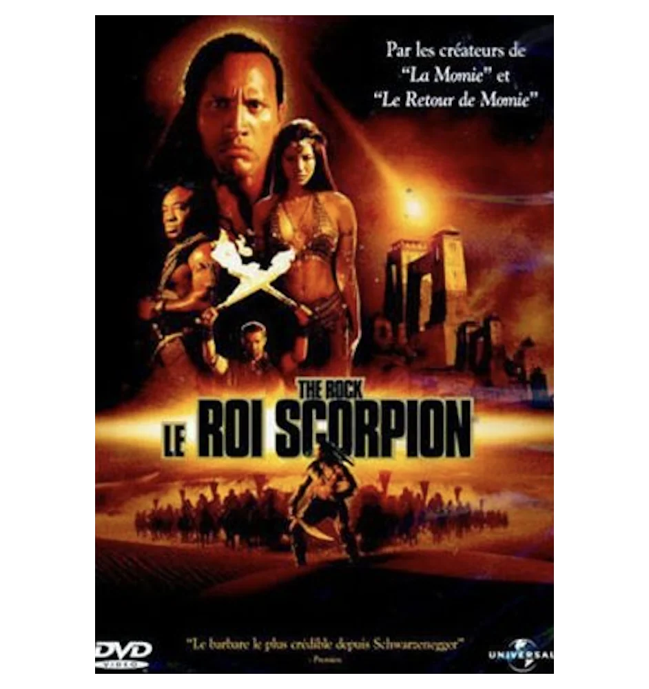 DVD Le Roi Scorpion