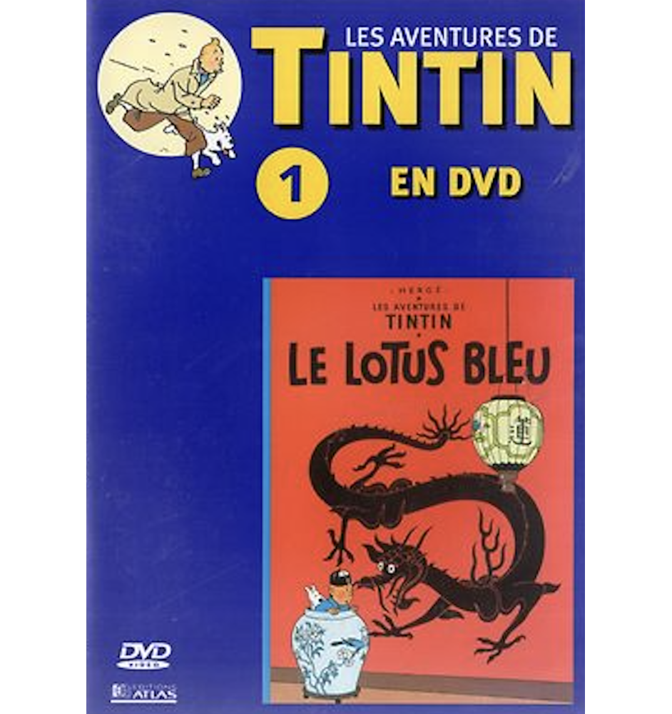 DVD Les Aventures De Tintin Le Lotus Bleu