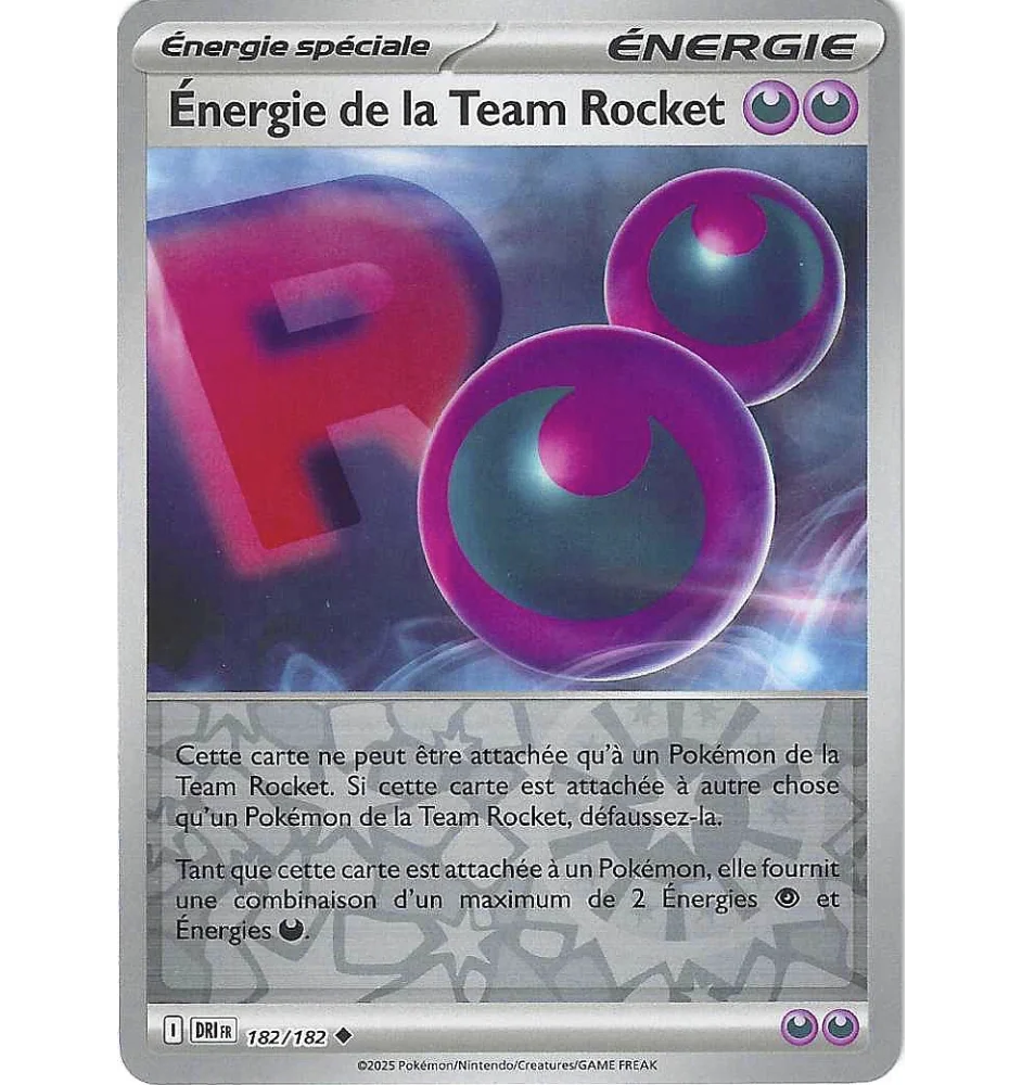 Team Rocket Energy Trainer 182/182 Reverse