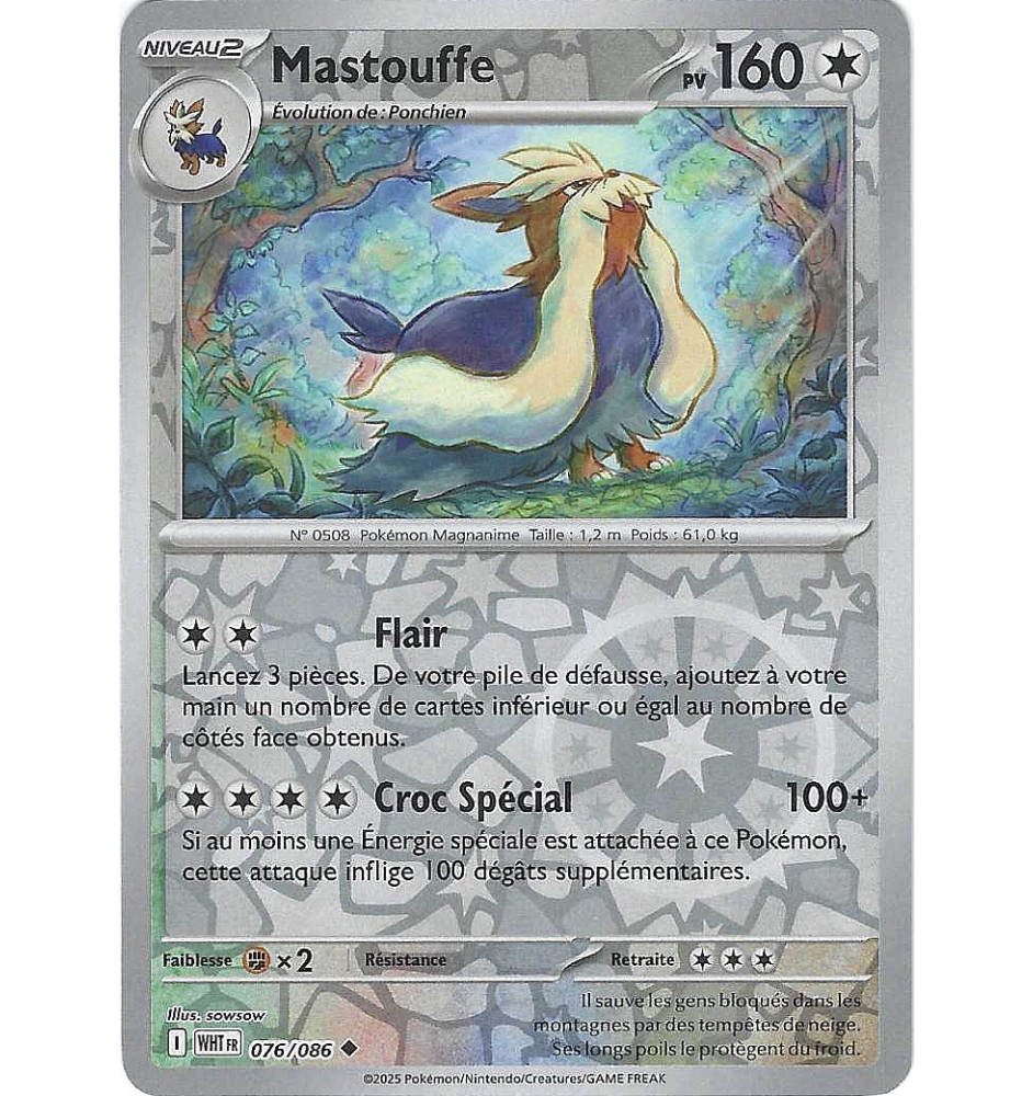 Mastouffe 076/086 Reverse