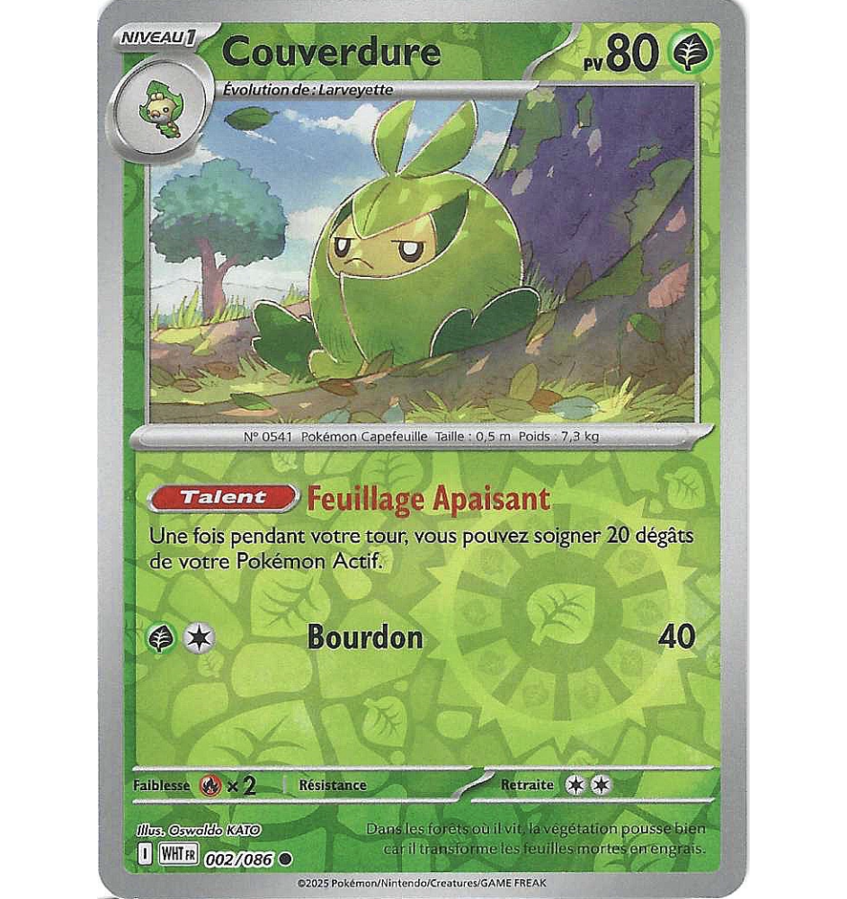 Couverdure 002/086 Reverse