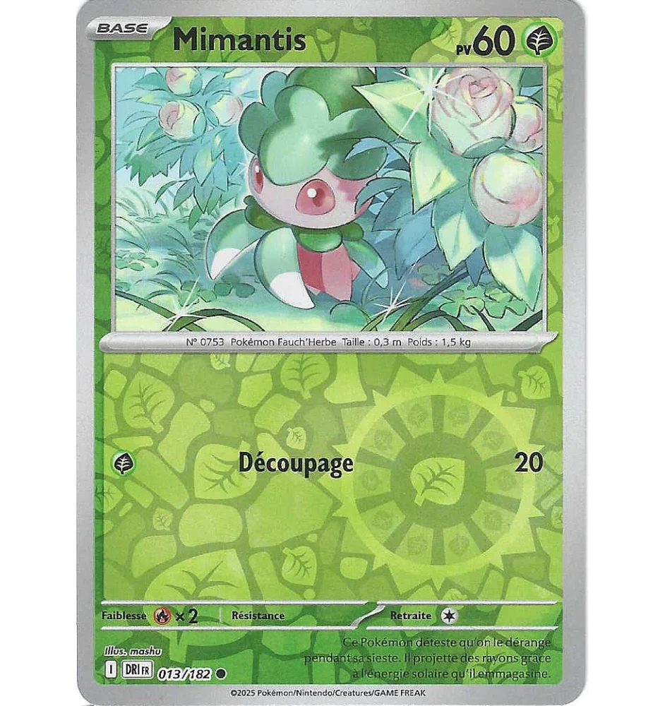 Mimantis 013/182 Reverse DRI Rivalités Destinées