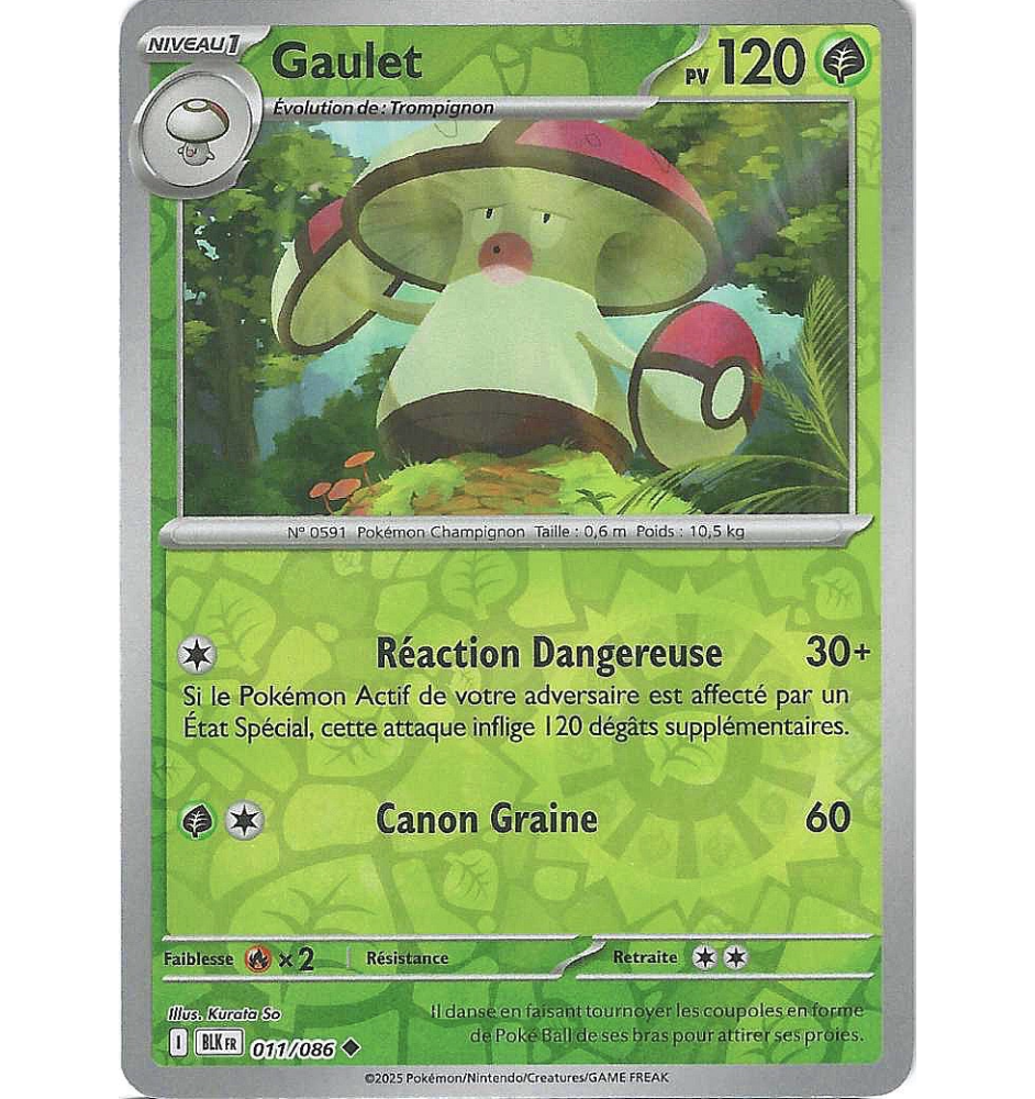 Gaulet 011/086 Reverse