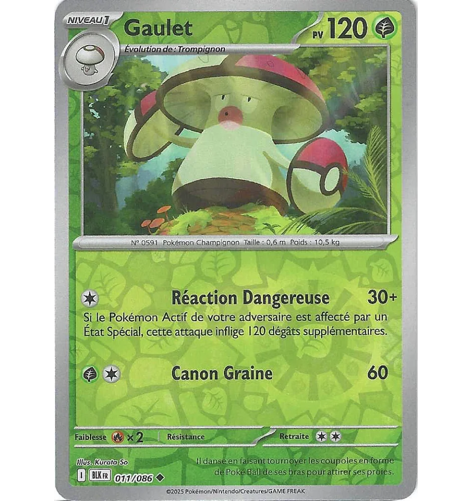 Gaulet 011/086 Reverse