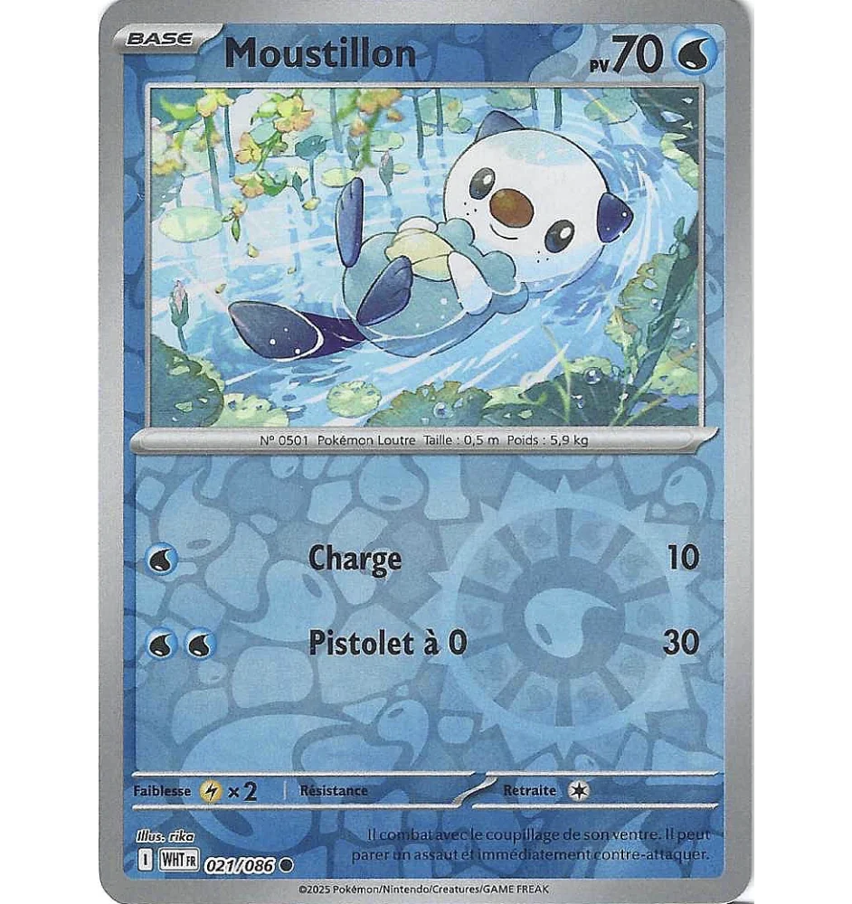 Moustillon 021/086 Reverse