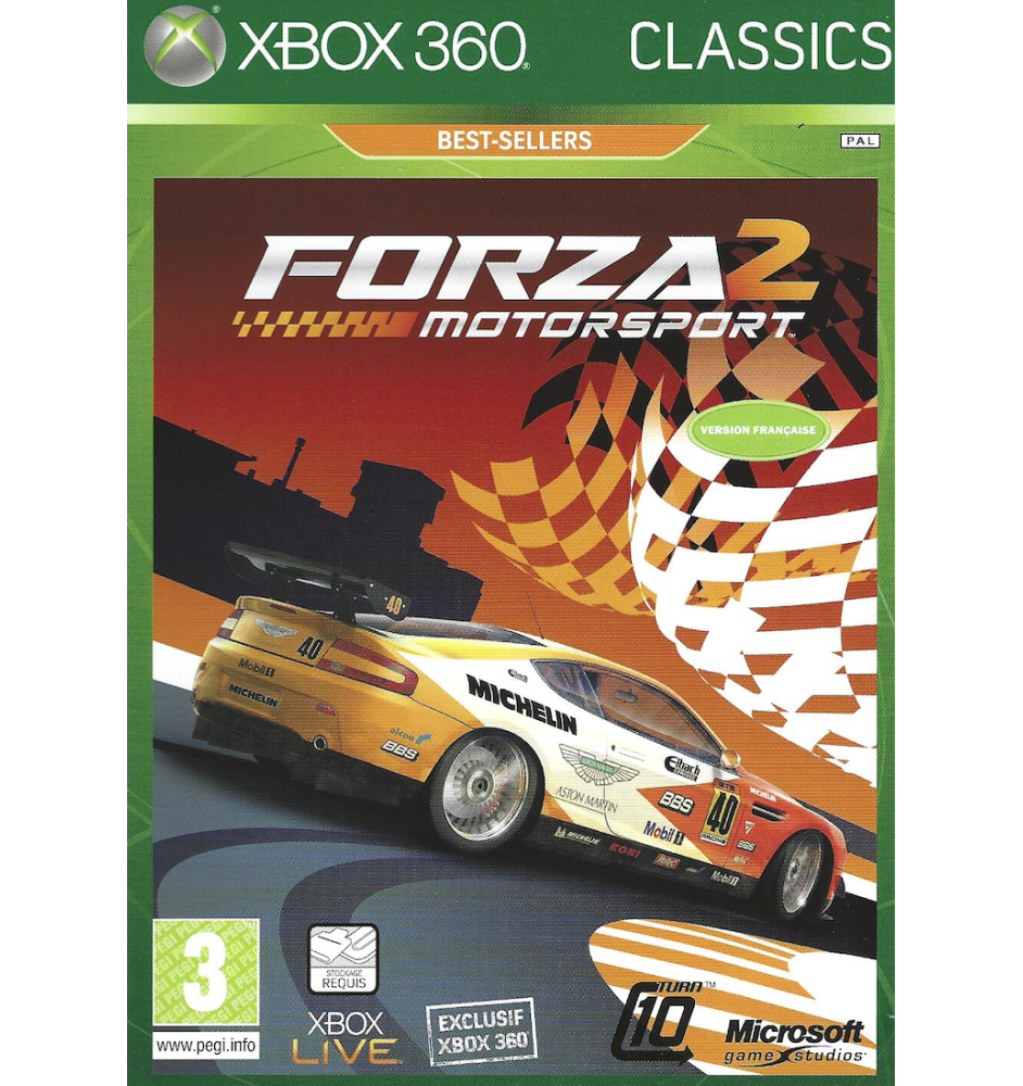 Xbox 360 Forza Motorsport 2 Classics Cib