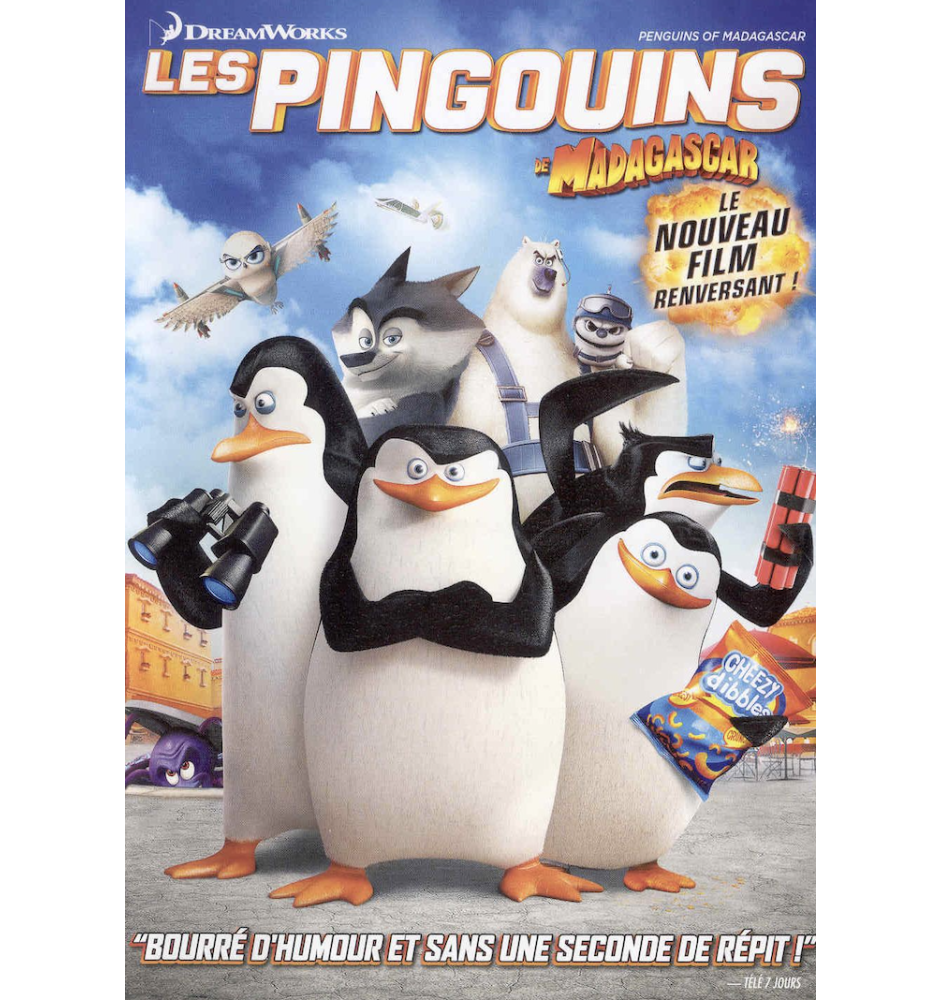DVD Les Pingouins de Madagascar