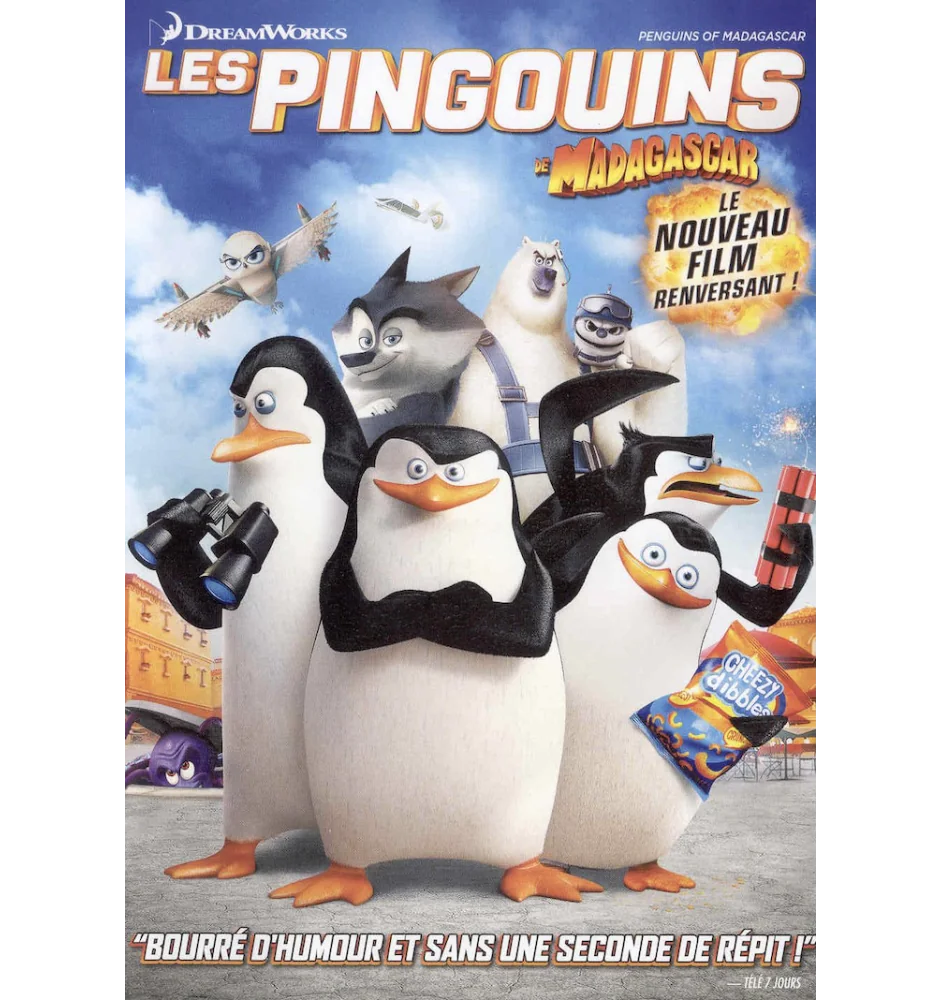 DVD Les Pingouins de Madagascar