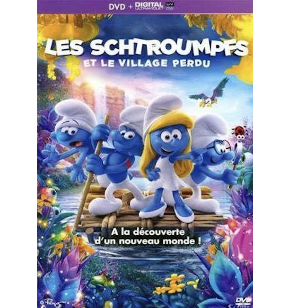 DVD les schtroumpfs et le village perdu