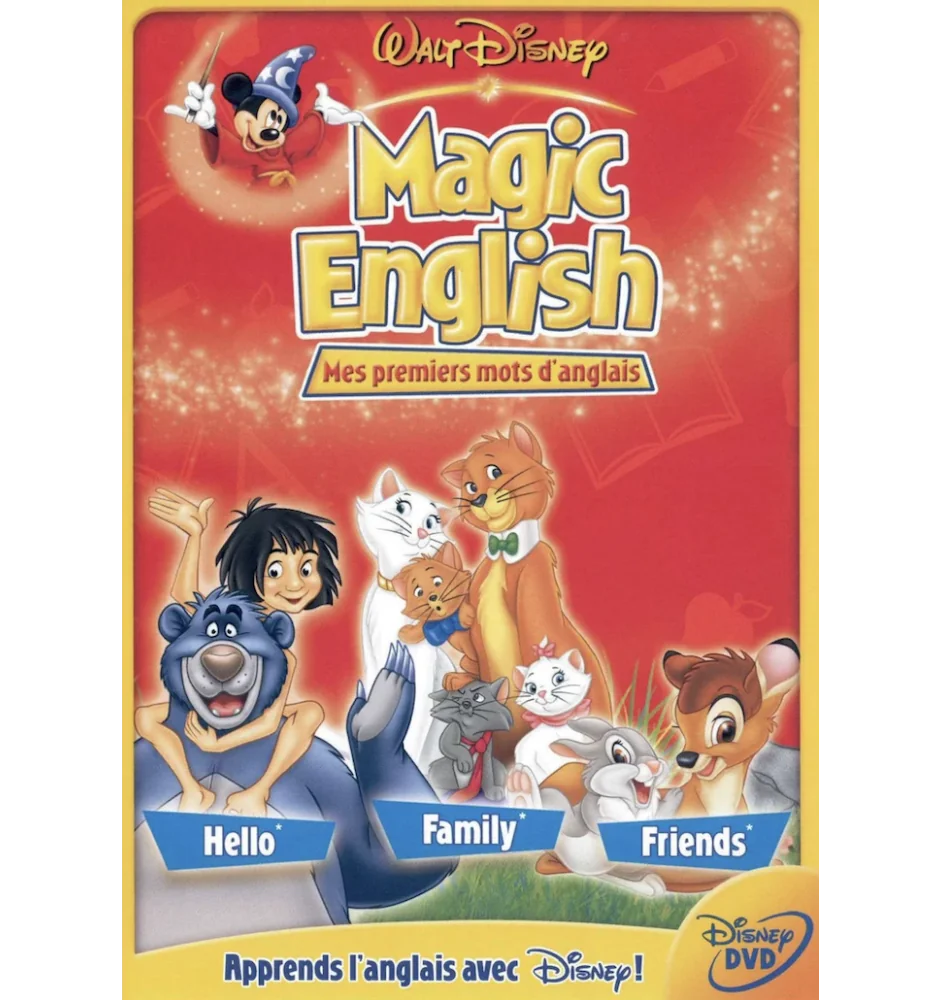 DVD Magic English Mes Premiers Mots d'Anglais