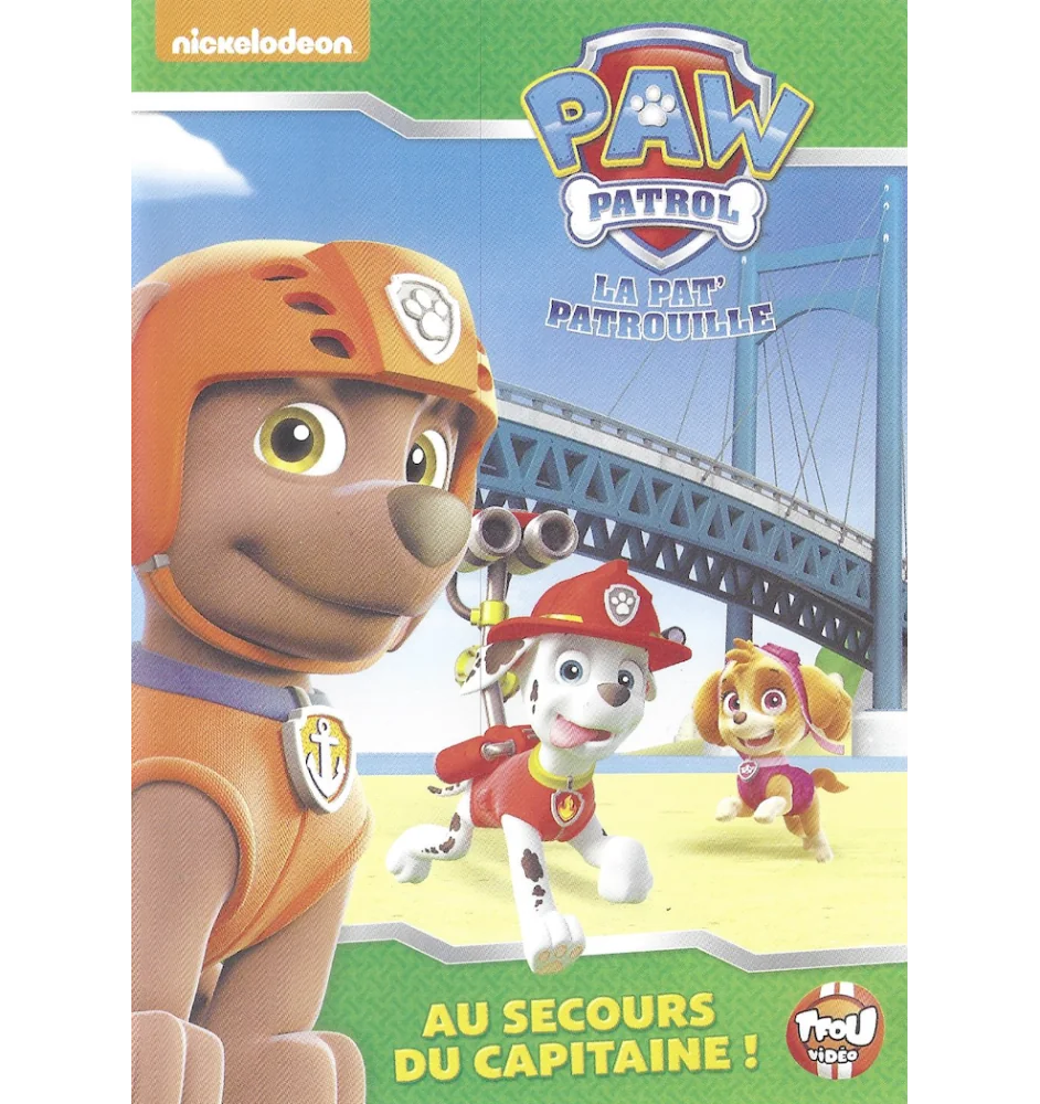DVD Pat patrouille au secours du capitaine !