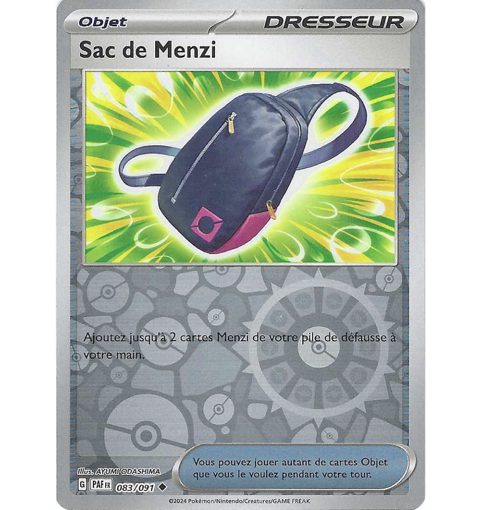 Dresseur Sac De Menzi 083/091 Reverse