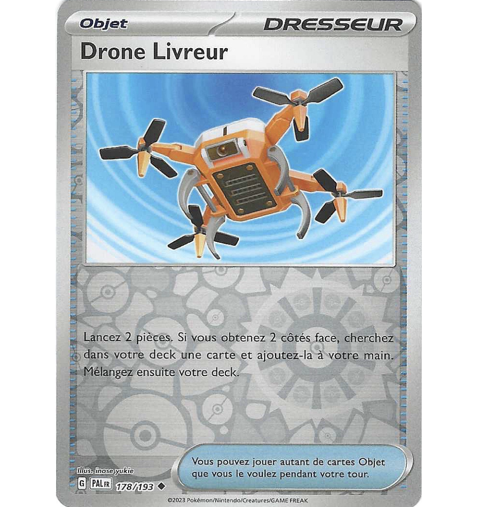 Dresseur Drone Livreur 178/193 Reverse