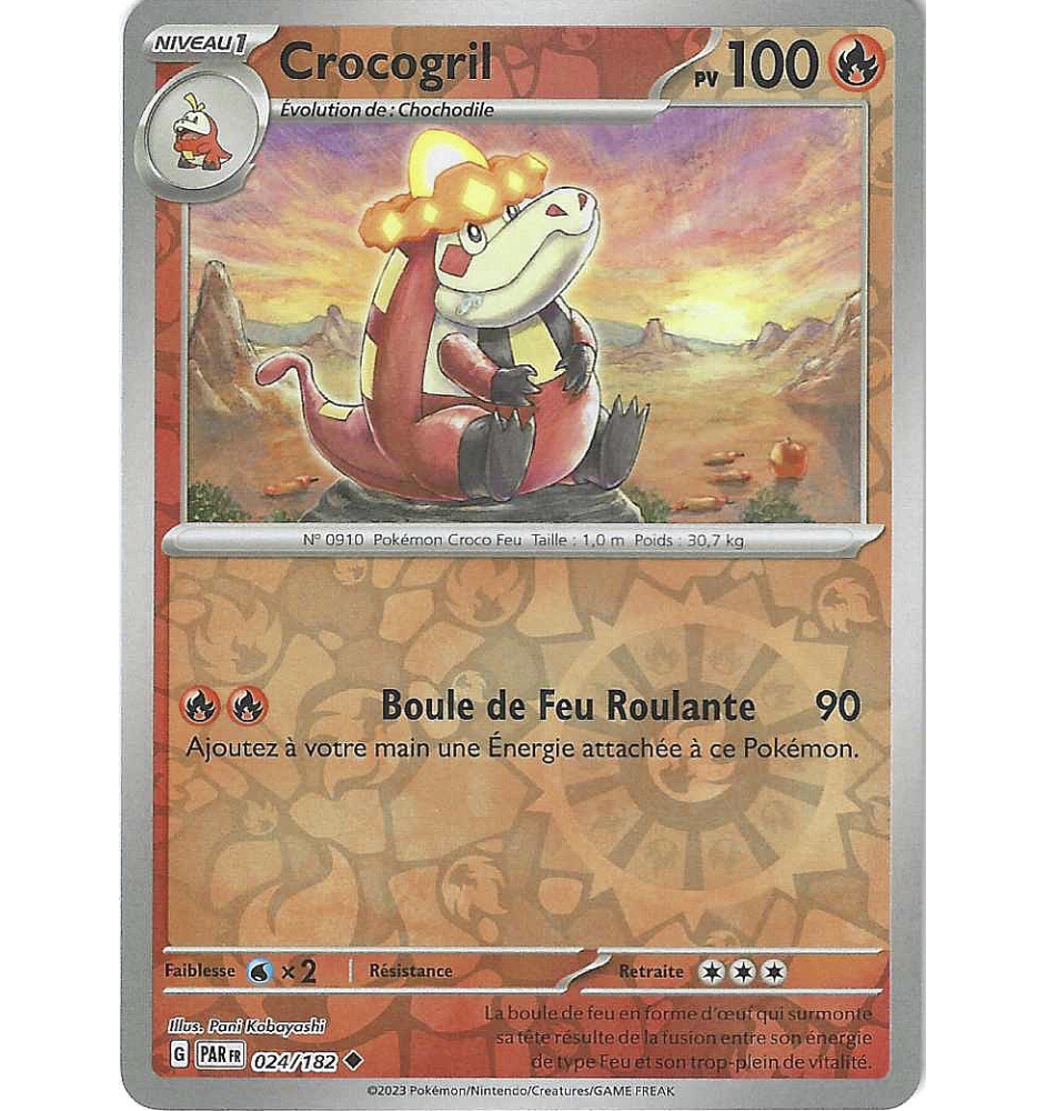 Crocogril 024/182 Reverse