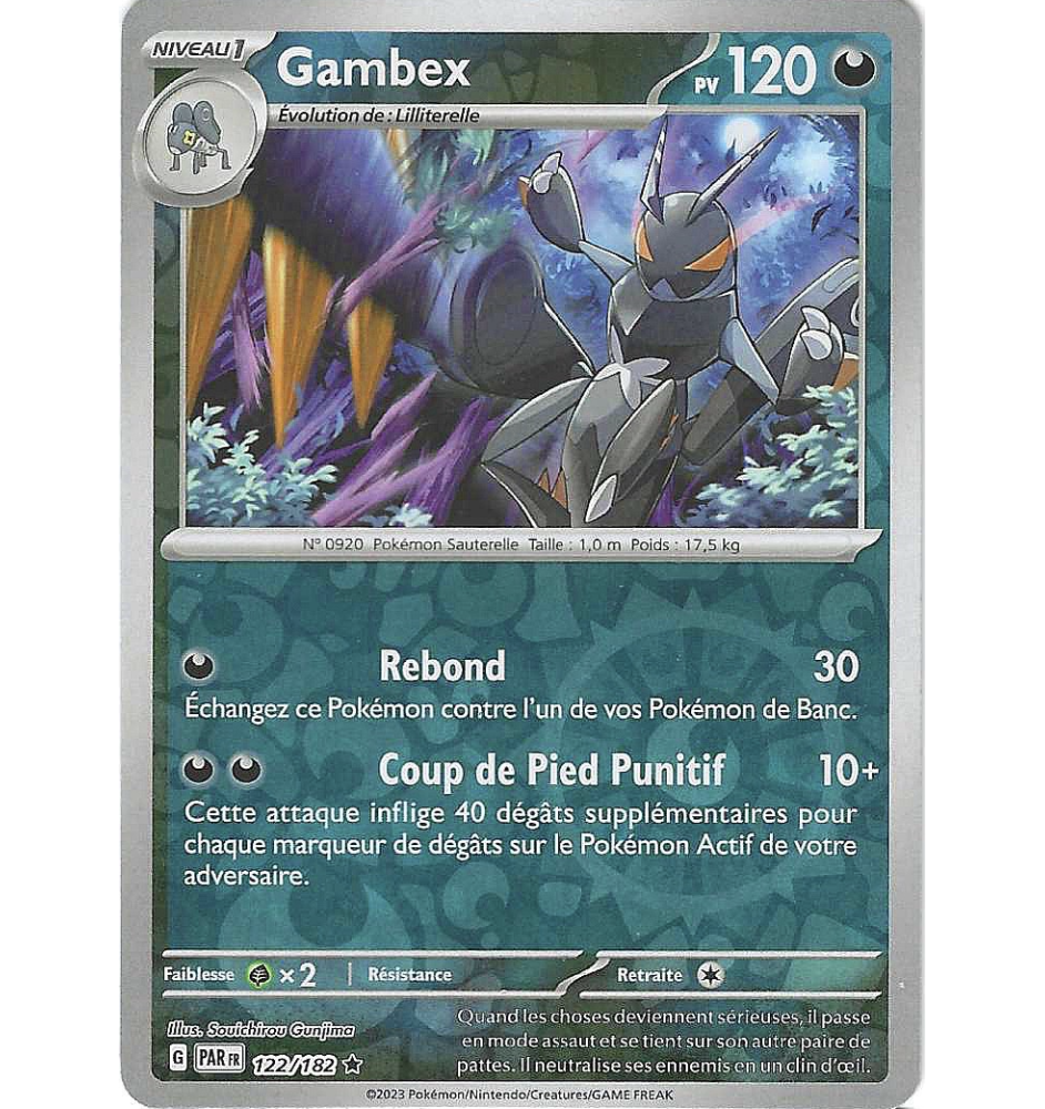 Gambex 122/182 Reverse