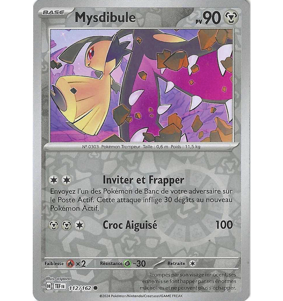 Mysdibule 112/162 Reverse