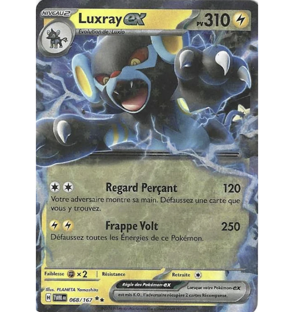 Luxray EX 068/167