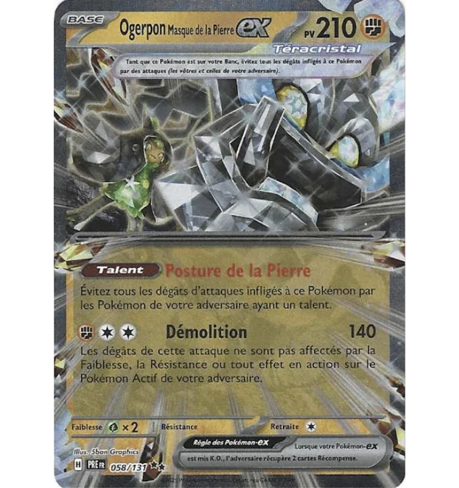 Ogerpon Ex Masque Du Fourneau 017/131