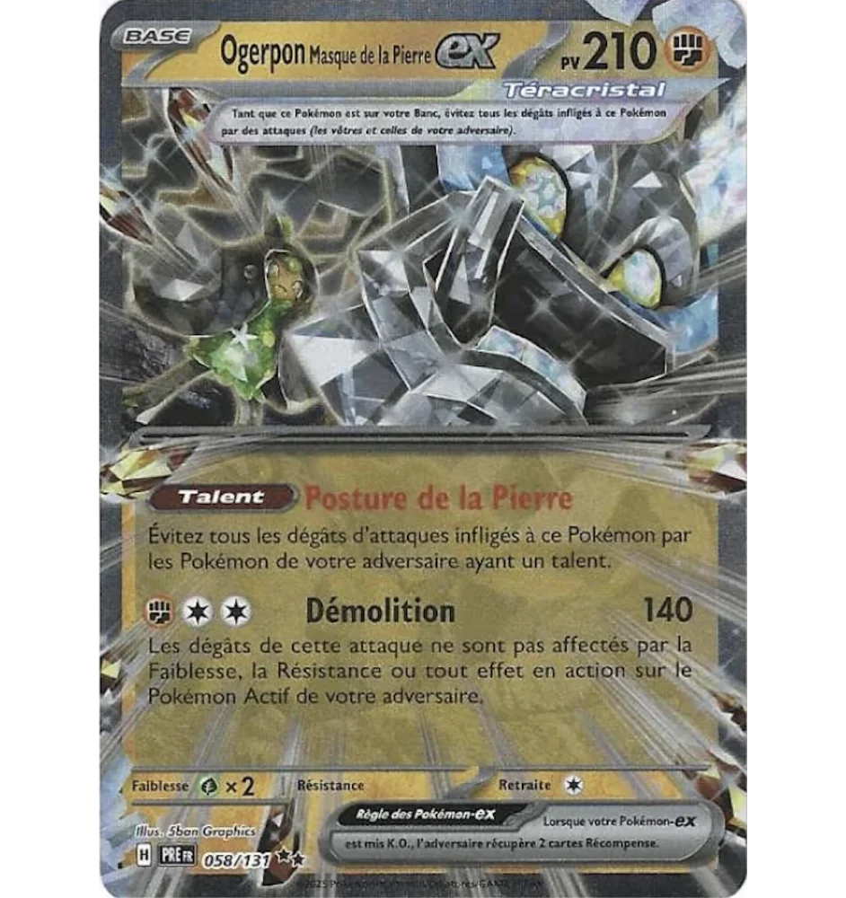 Ogerpon Ex Masque Du Fourneau 017/131