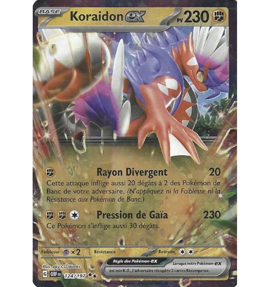 Koraidon Ex 124/197