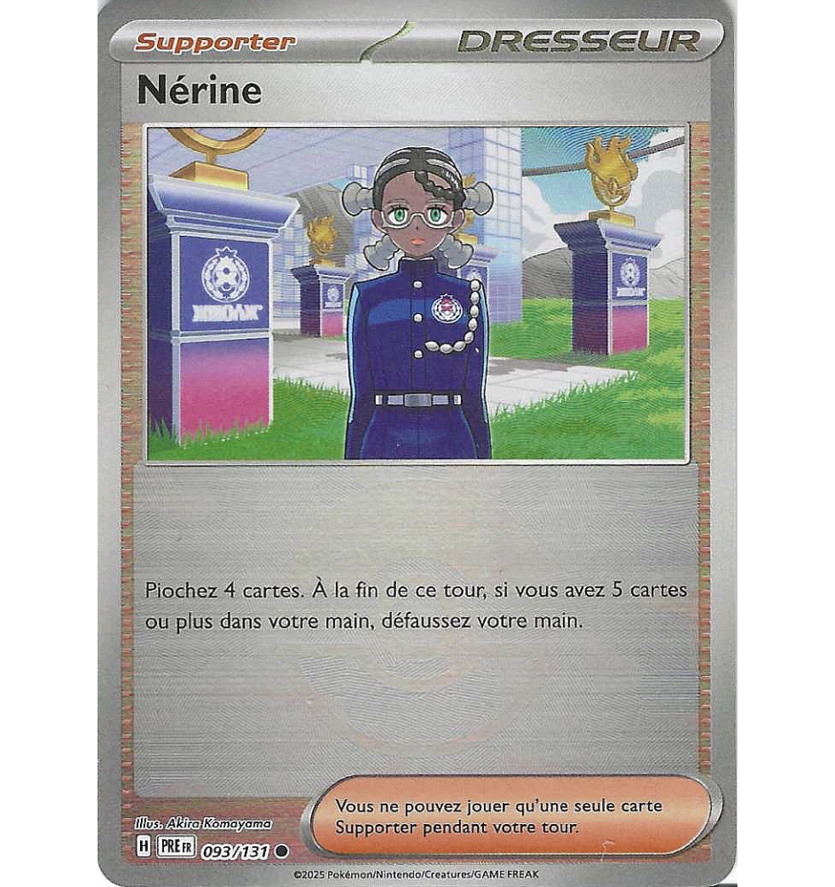 Dresseur Nérine 093/131 Reverse Pokeball