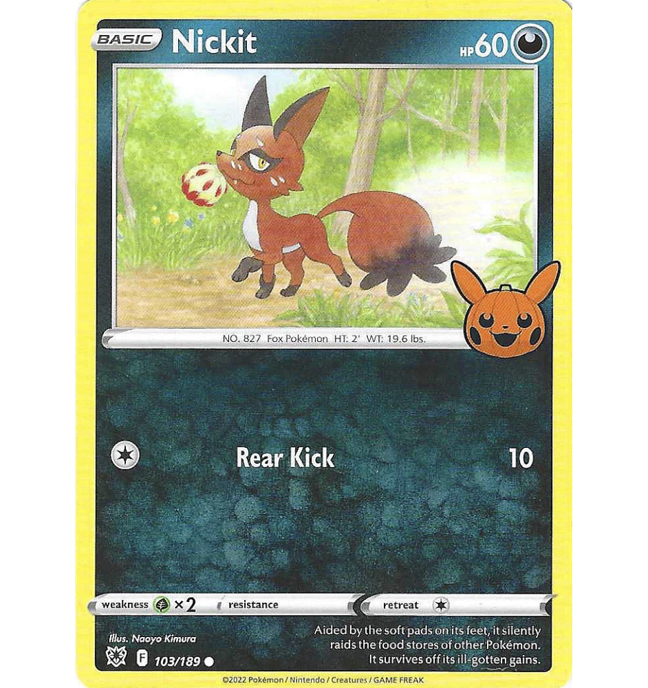 Nickit 103/189 Stamp