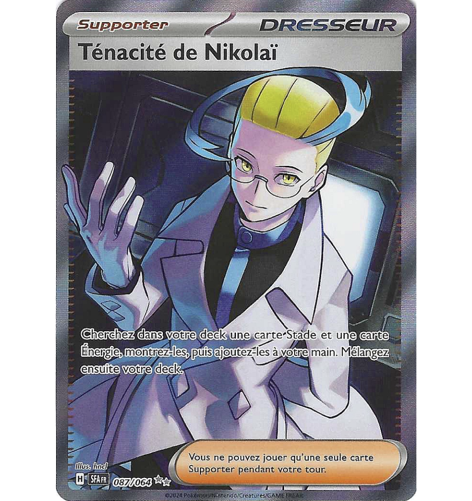 Dresseur Ténacité De Nikolai 087/064