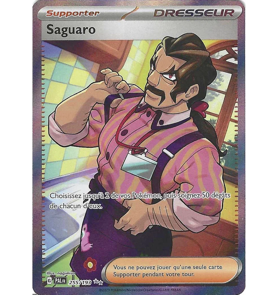 Dresseur Saguaro 255/193 PAL Evolution à Paldéa