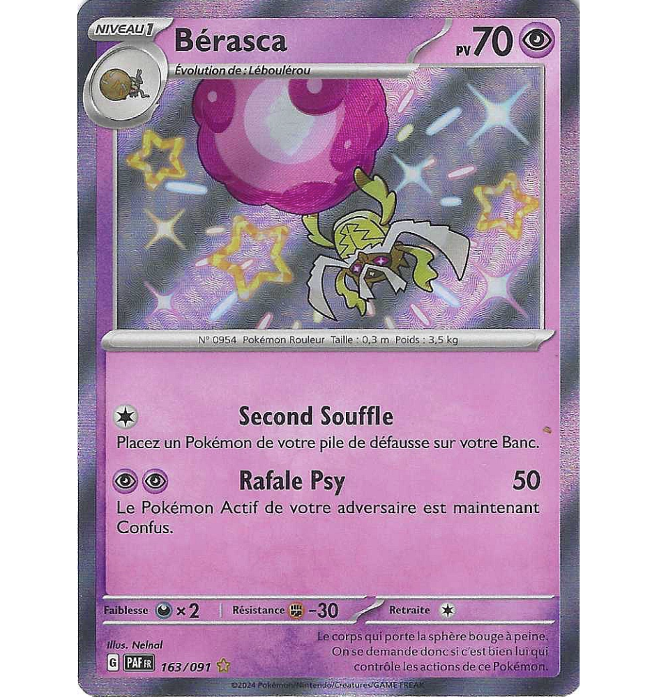 Bérasca 163/091 Holo Shiny