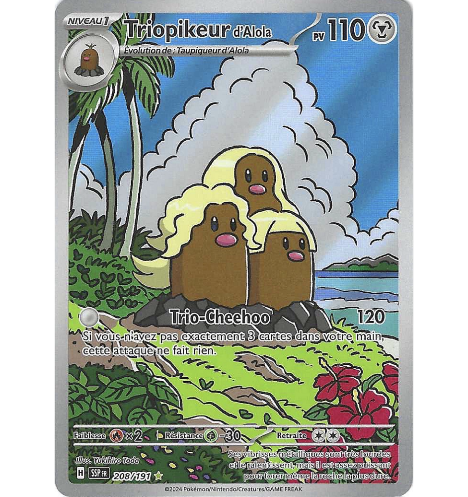 Triopikeur d'Alola 208/191