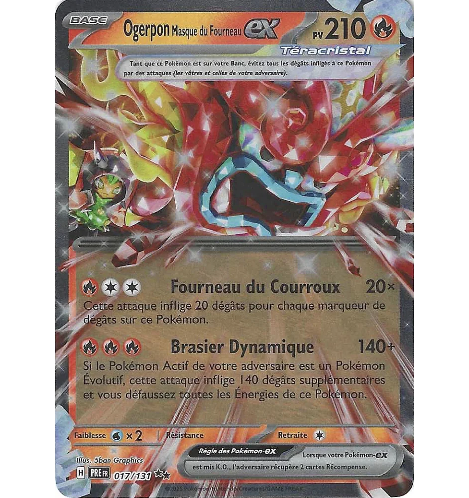 Ogerpon Masque De Fourneau Ex 017/131