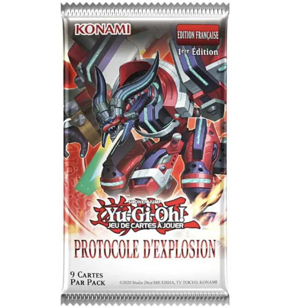 Booster Yu-Gi-Oh Protocole d'Explosion