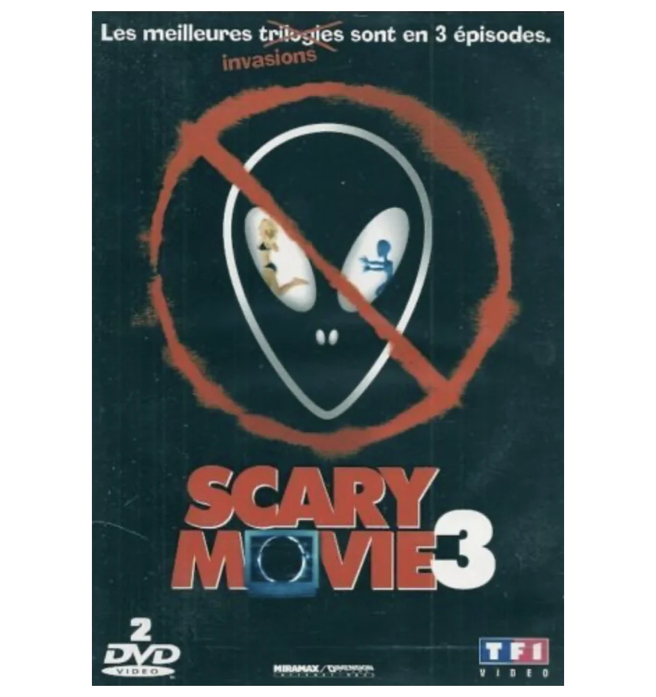DVD Scary movie 3