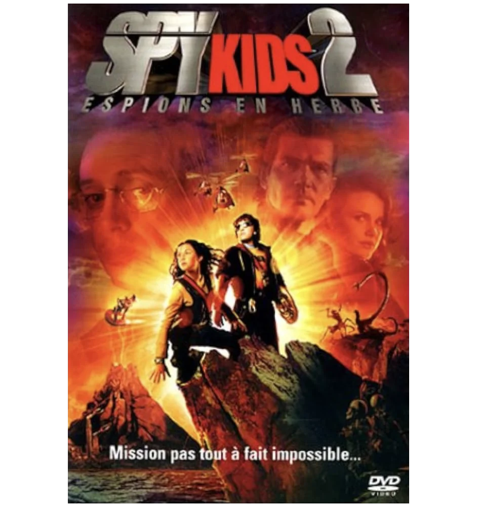 DVD Spy Kids 2 Espions En Herbe
