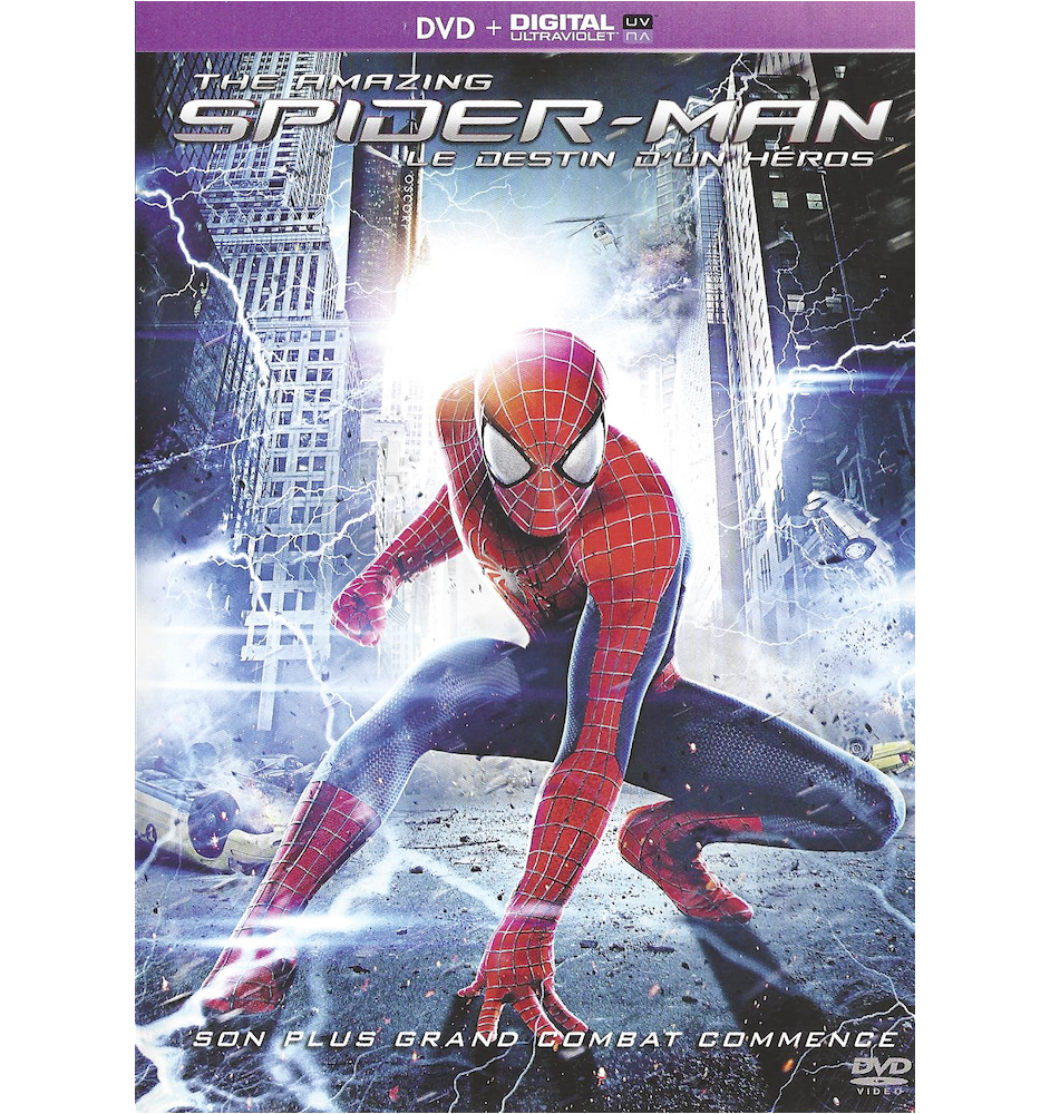 DVD The Amazing Spider-man Le Destin d'Un Hero