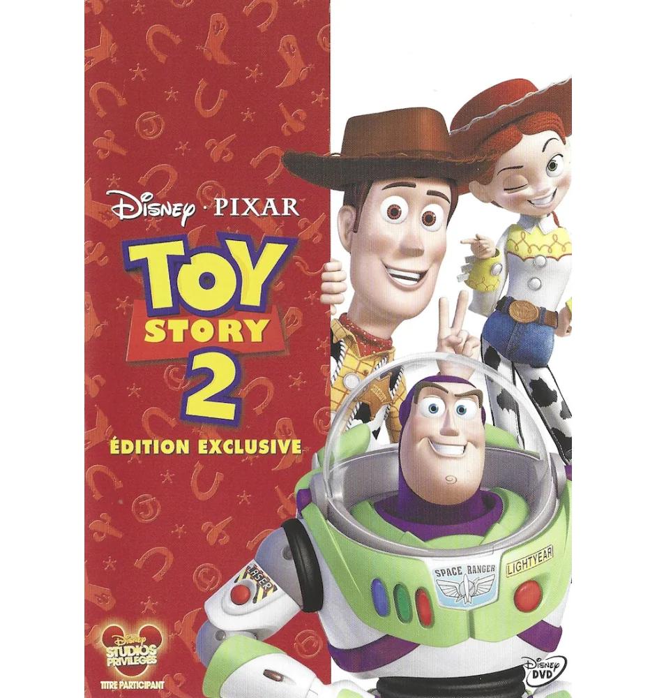 DVD Toy story 2 edition exclusive