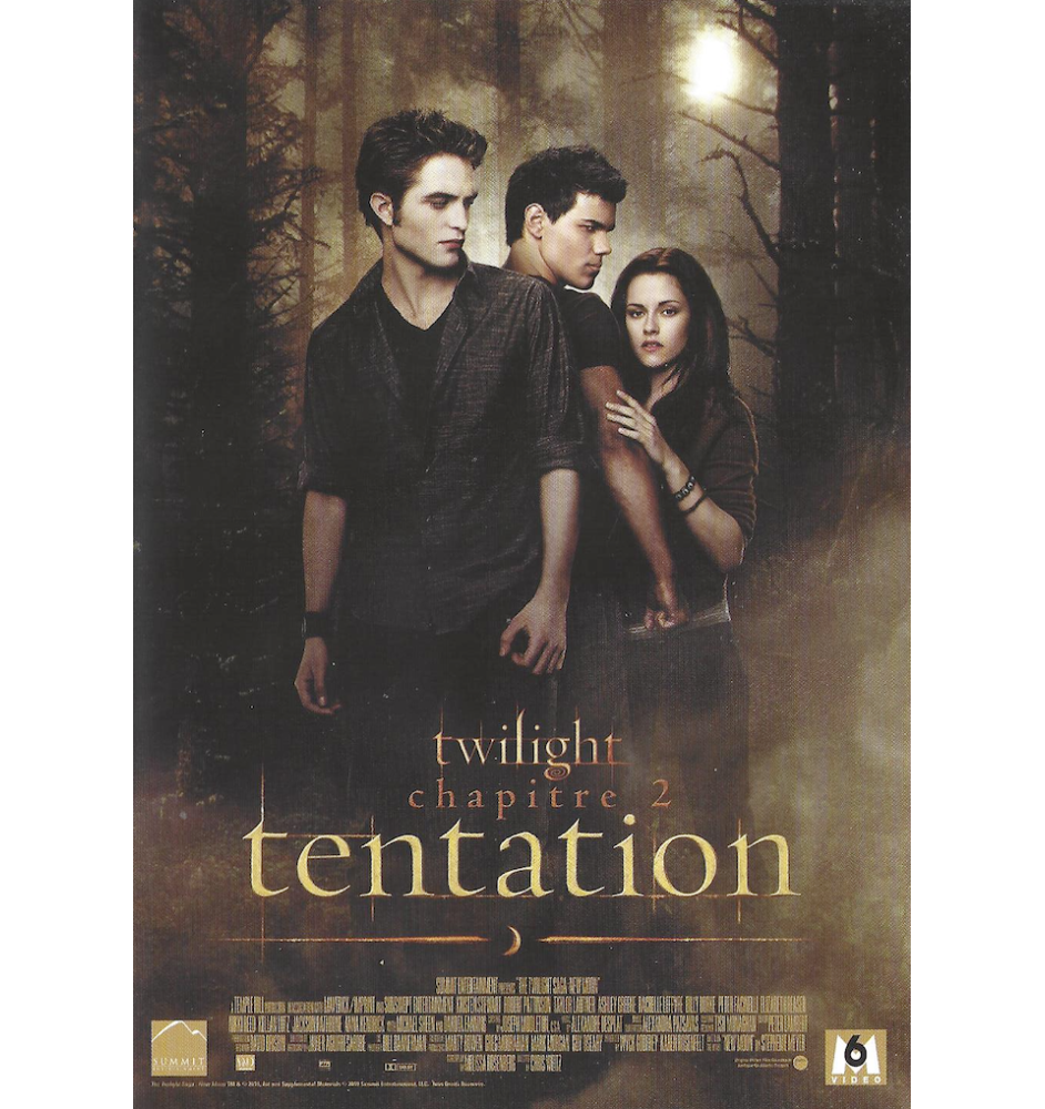 DVD Twilight Chapitre 2 Tentation