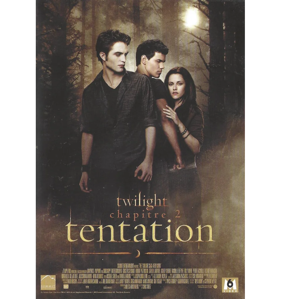 DVD Twilight Chapitre 2 Tentation