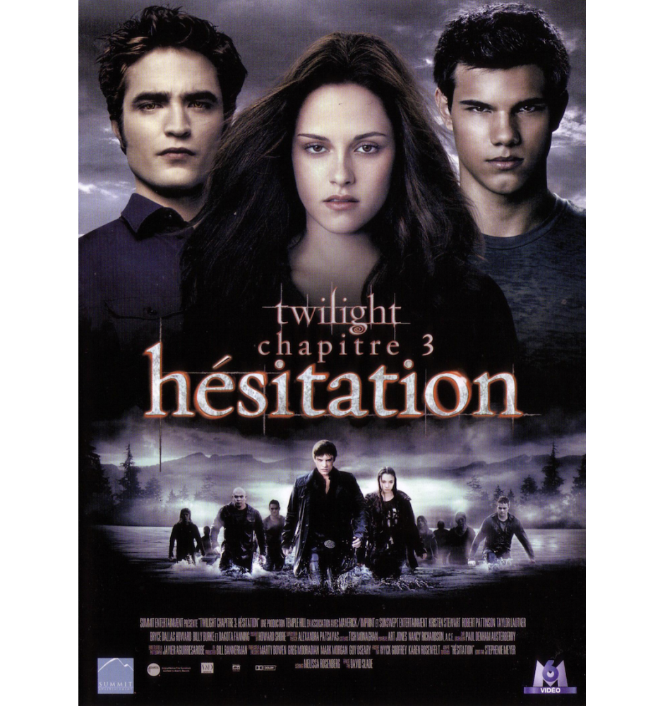 DVD Twilight Chapitre 3 Hésitation