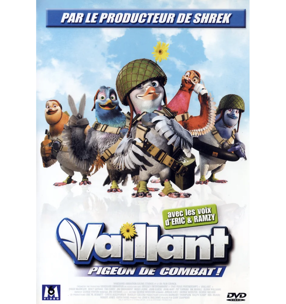 DVD Vaillant Pigeon De Combat