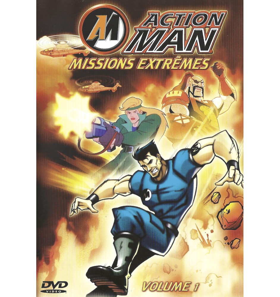 DVD Action Man missions extremes volume 1
